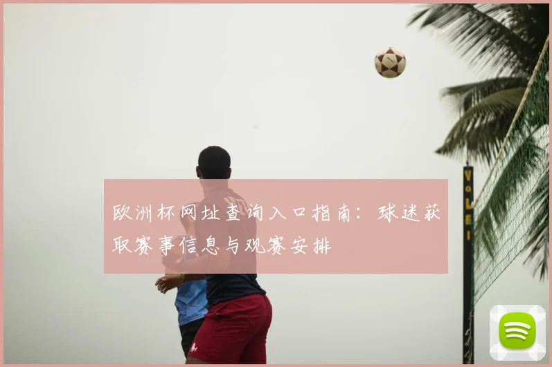 欧洲杯网址查询入口指南：球迷获取赛事信息与观赛安排